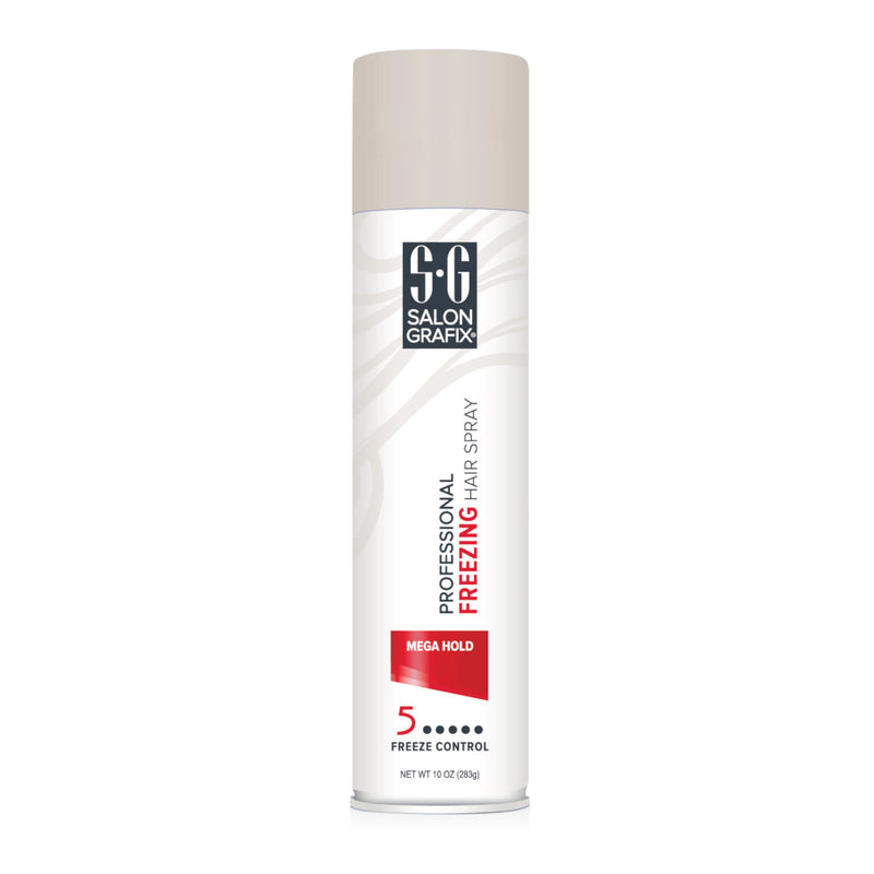 SGX Salon Grafix Professional Freezing Hair Spray Mega Hold 10 oz (3-PACK)
