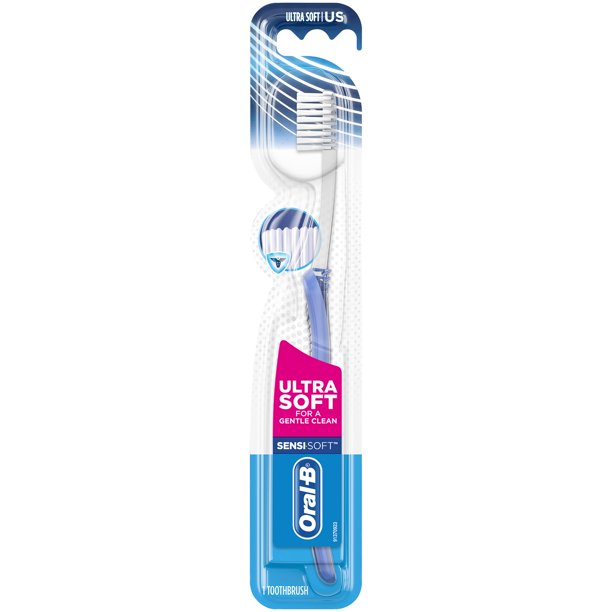 Oral-B Sensi-Soft Toothbrush, Ultra Soft, 1 Count*