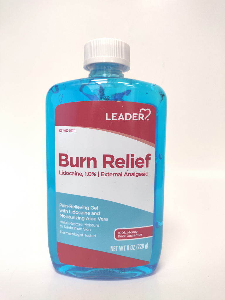 generic leader burn relief gel