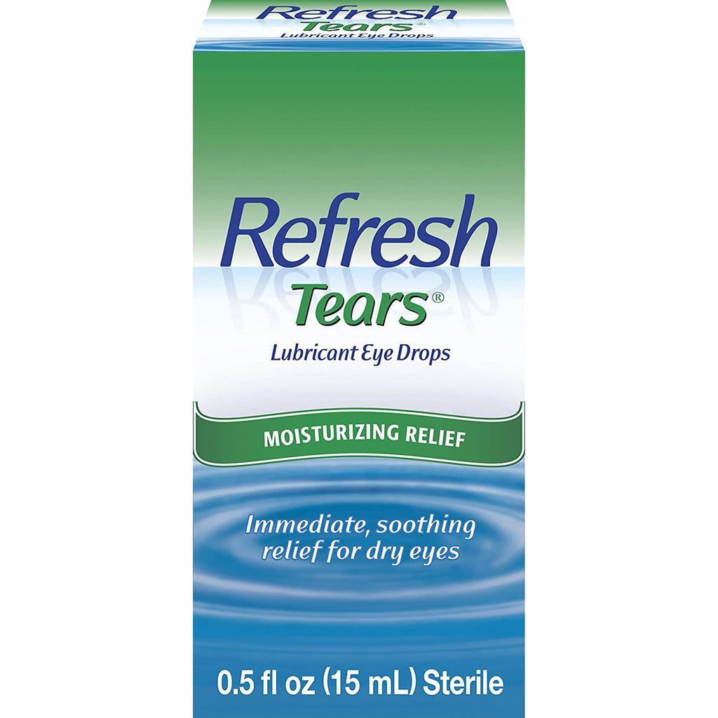 REFRESH TEARS Lubricant Eye Drops 0.50 Fl oz (15 ml)