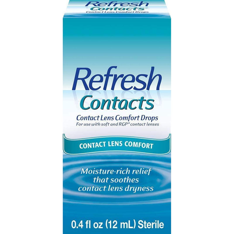 Refresh Eye Drops Contact Lens Comfort, 0.4 Fl. oz. (12 ml)