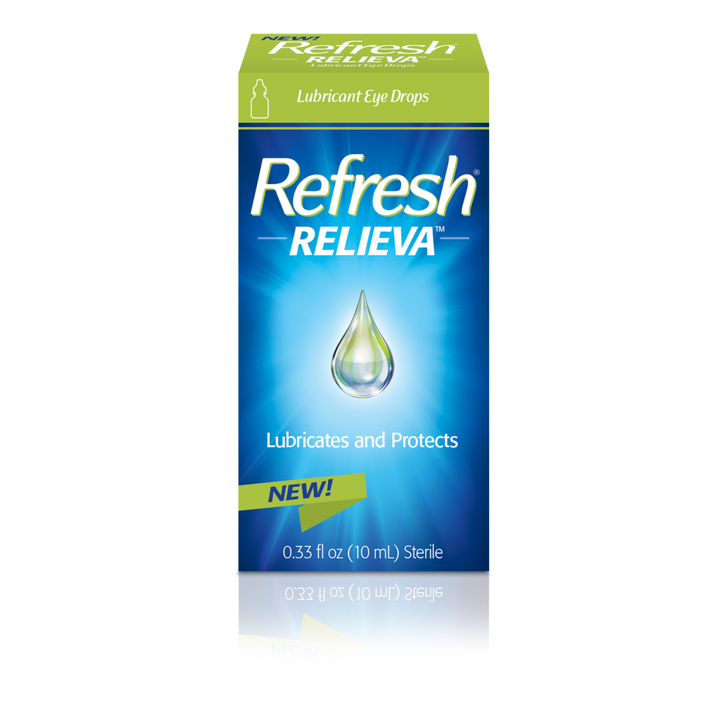 Refresh Relieva Lubricant Eye Drops, 0.33 Fl oz (10 ml)