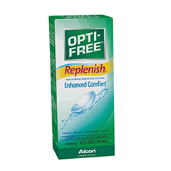 OPTI-FREE Replenish Multipurpose Contact Lens Disinfecting Solution, 4 Fl. Oz.