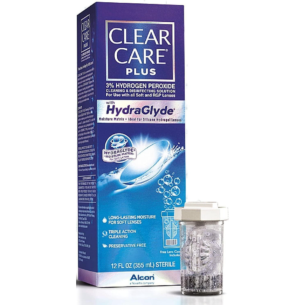 Clear Care Plus  with Hydraglyde 12 oz