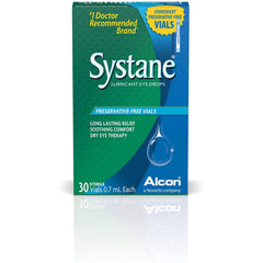 Systane Lubricant Eye Drops Vials 30 ea (0.7 ml)
