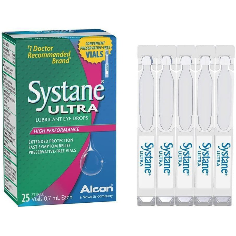 Systane Ultra Lubricant Eye Drops Vials 25 ea (0.7 ml)