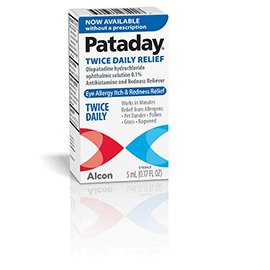 Pataday Twice Daily Eye Allergy Itch Relief Eye Drops, 5 ml