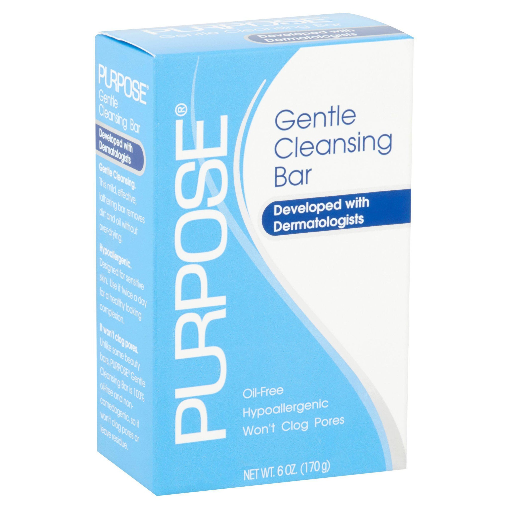 Purpose Gentle Cleansing Bar, 6 oz Silver Rod Pharmacy