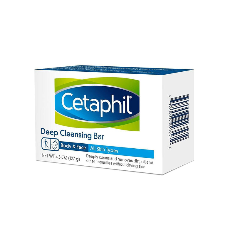Cetaphil Deep Cleansing Face & Body Bar 4.5 oz