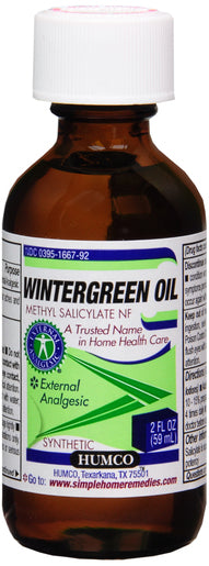 Humco Methyl Salicylate Wintergreen Oil - 2 oz