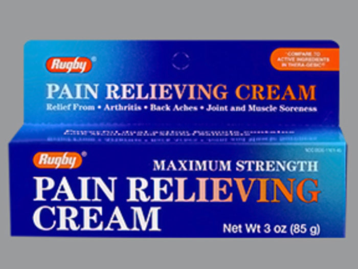 Rugby Maximum Strength Pain Relieving Cream, 3 oz.*