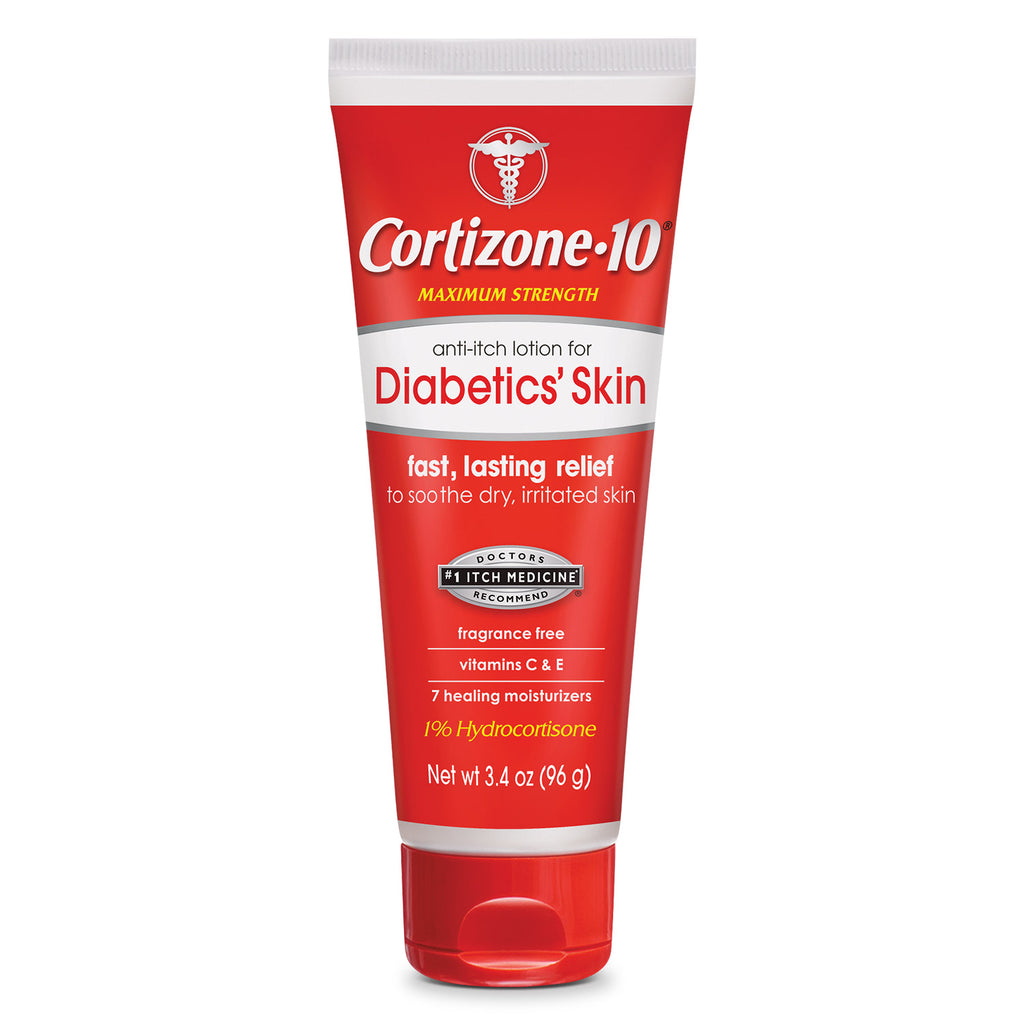 Cortizone-10 Anti Itch Lotion for Diabetics' Skin - 3.4 oz