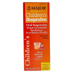Major Children's Ibuprofen Liquid, Berry Flavored, 8 OZ*