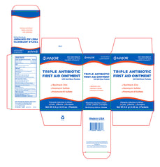 Major Triple Antibiotic First Aid Ointment, 114 Unit Dose Packets