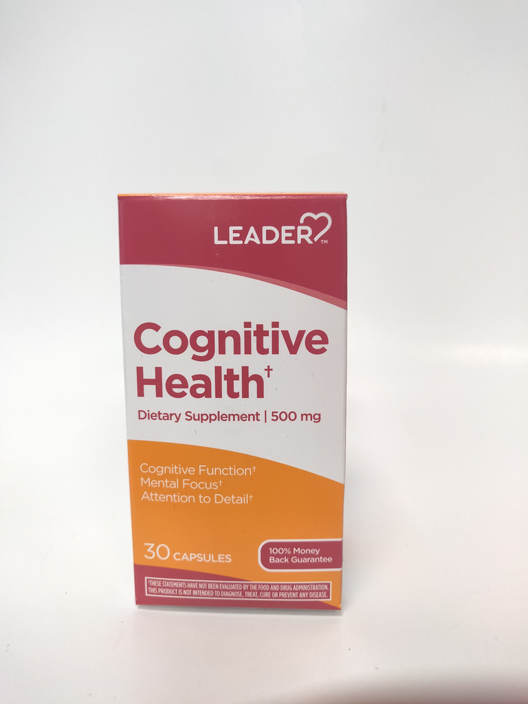 leader cognitive health dietary supplement 30 capsules