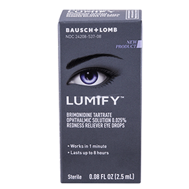 LUMIFY Redness Reliever Eye Drops 0.08 Fl oz (2.5 ml)