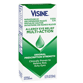 Visine Eye Allergy Relief Eye Drops, 0.5 Fl. oz