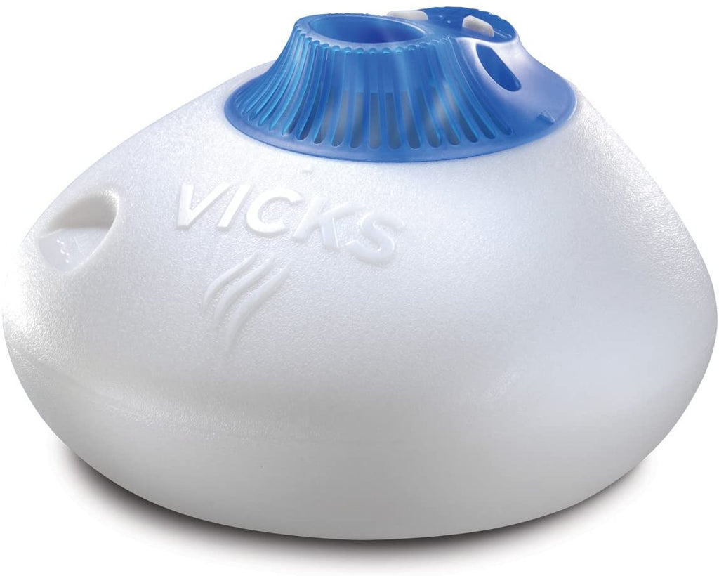 Vicks Warm Steam Vaporizer, Small to Medium Rooms, 1.5 Gallon Tank – Warm Mist Humidifier for Baby and Kids Rooms with Night Light