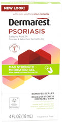 Dermarest Psoriasis Salicylic Acid 3% w Skin Soothing Zinc Complex, 4 oz