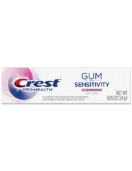 Crest Pro Health Gum and Sensitivity Toothpaste Travel Size Tube .85 Oz