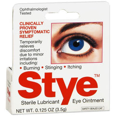 Stye Sterile Lubricant Eye Ointment, 0.125 oz