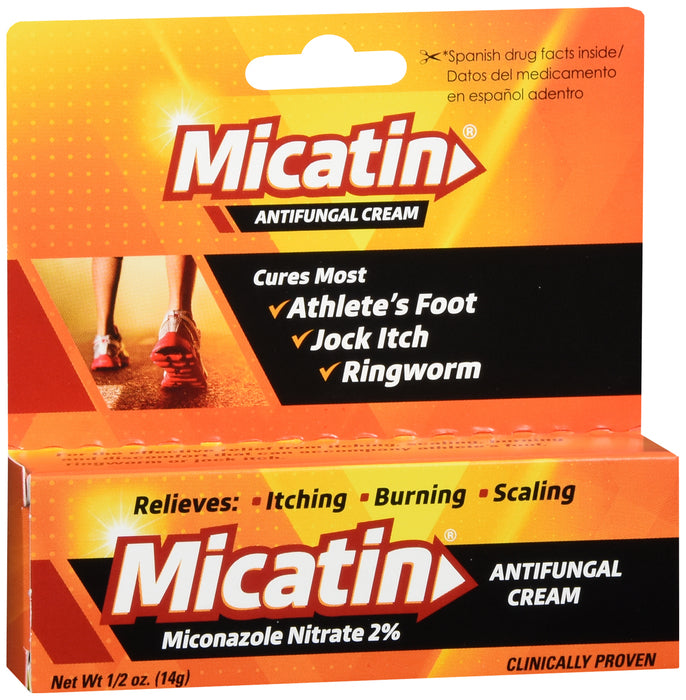 Micatin Anti Fungal Cream for Athletes Foot, 14 Gm*