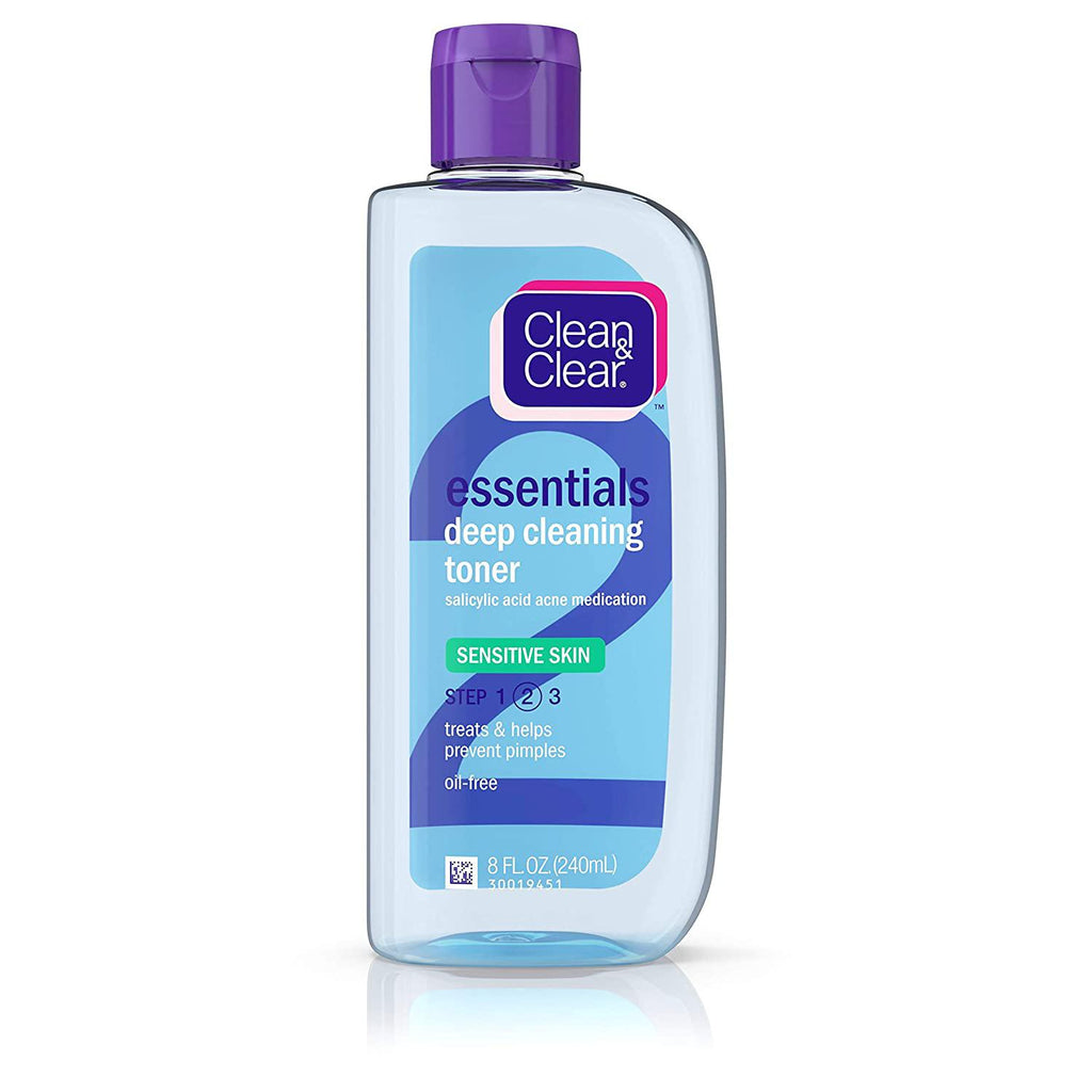CLEAN & CLEAR Deep Cleaning Astringent Sensitive Skin 8 Fl oz