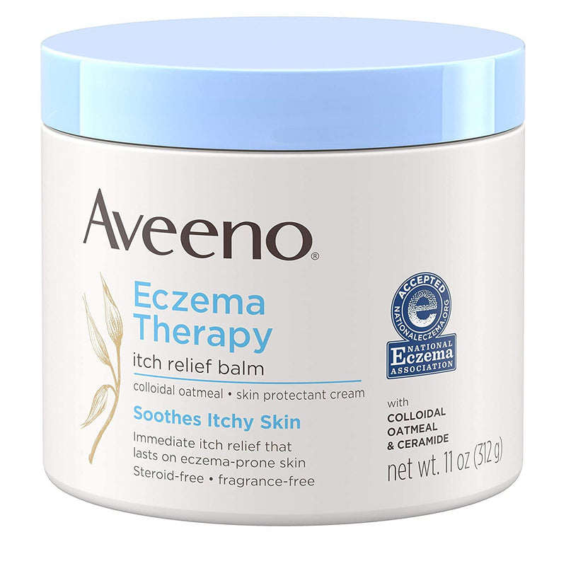 Aveeno Eczema Therapy Itch Relief Balm with Colloidal Oatmeal, 11 oz