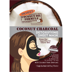 Palmer's Coconut Oil Formula Coconut Charcoal Detox Sheet Mask - 18 ml*