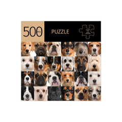 GiftCraft Puzzle, Dogs Design Puzzle, 500 Pieces, 1 Box
