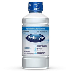 Pedialyte Electrolyte Solution, Hydration Drink, Unflavored, 1 Liter