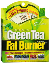 Applied Nutrition Liquid Soft Gel Green Tea Fat Burner Dietary Supplement, 30 softgels* (2-Pack)