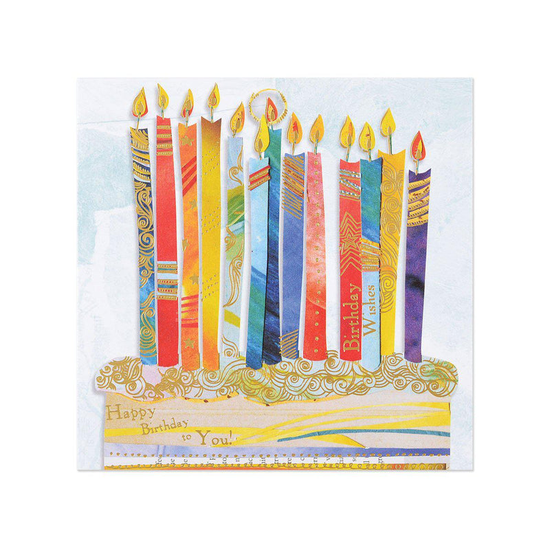 Papyrus Happy Birthday - Paper Icon Candles