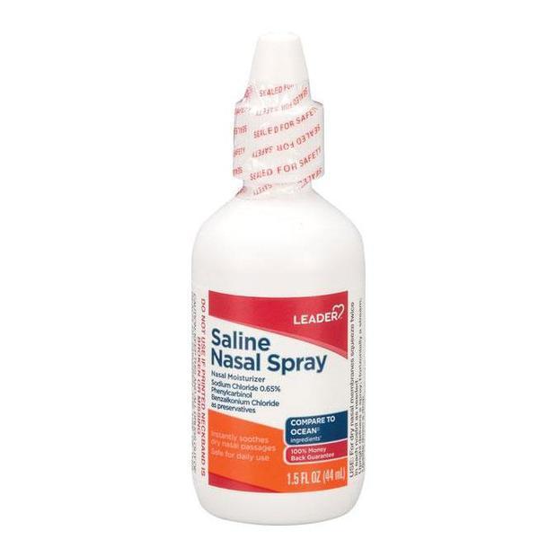 Leader Saline Nasal Spray, 1.5 fl oz.