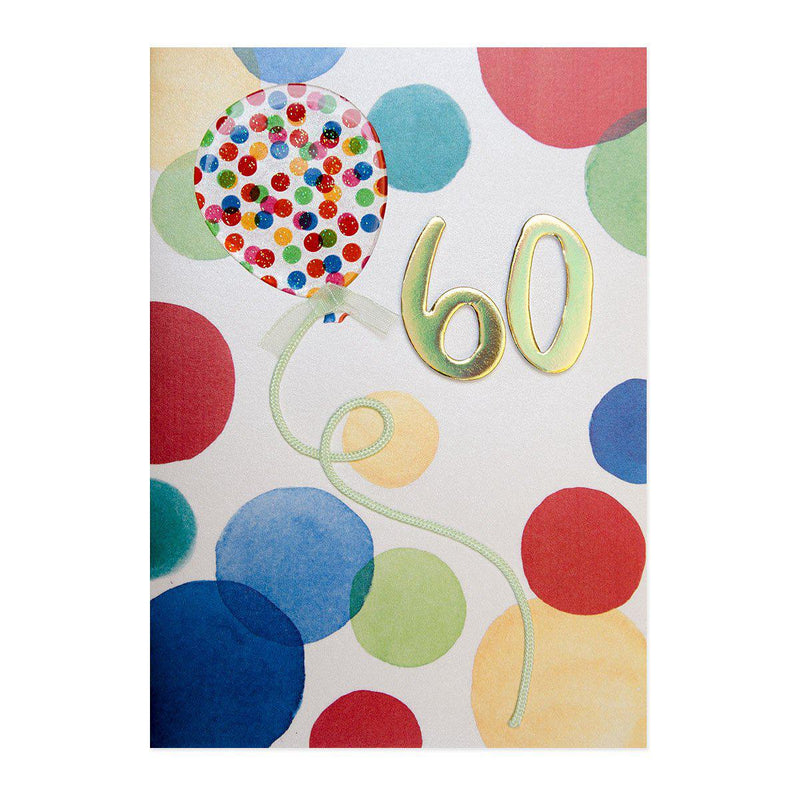Papyrus Happy Birthday- Bright Dots 60