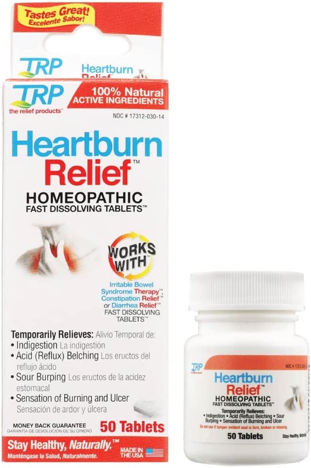 THE Relief Products Heartburn Relief, 50 Count