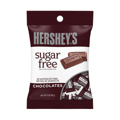 HERSHEY'S Sugar Free Chocolate Bars, 3 Ounces