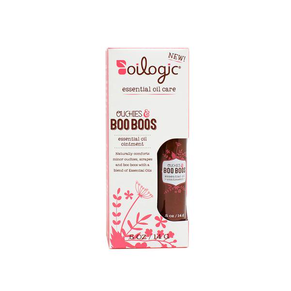 Oilogic Essential Oil Care Ouchies & Boo Boos Ointment - 0.5 oz - Homeopathic