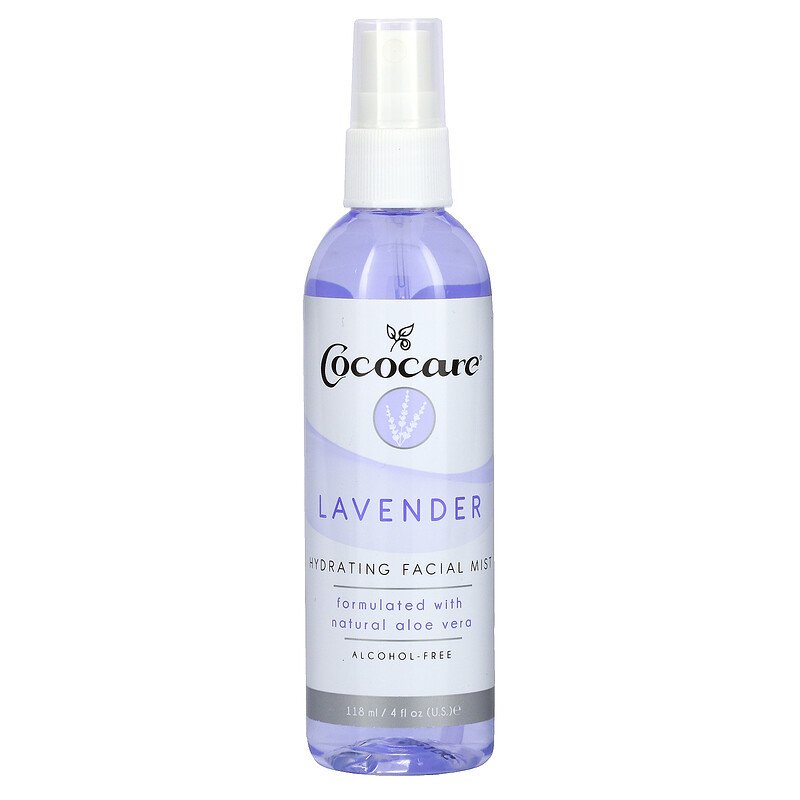 Cococare Lavender Hydrating Facial Mist - 4 fl oz - Alcohol Free