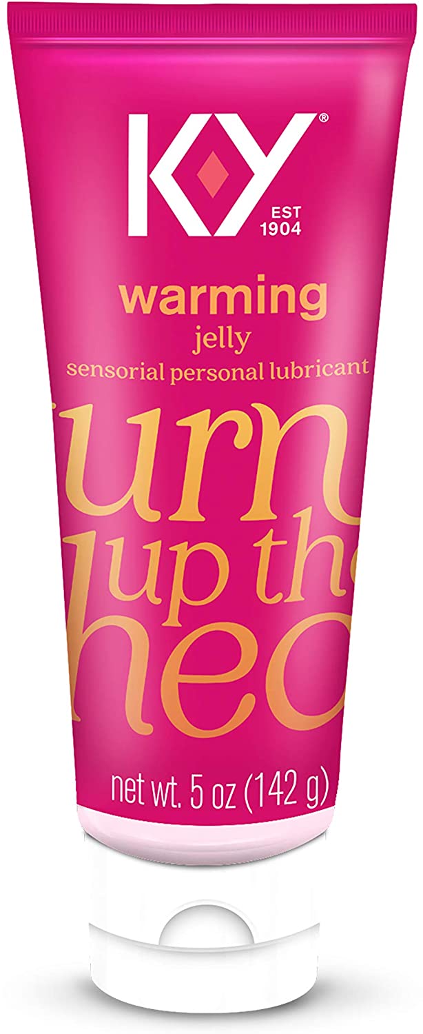 KY Warming Jelly Turn Up The Heat Sensorial Personal Lubricant, 5 oz