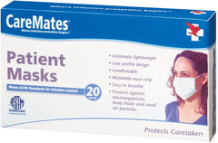 CareMates Germ Busters Earloop Masks, 20 Masks, 1 Pack