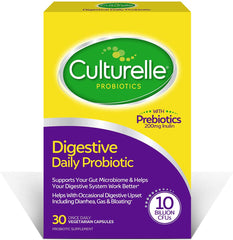 Culturelle Probiotics Digestive Daily Probiotic, 30 Vegetarian Capsules*