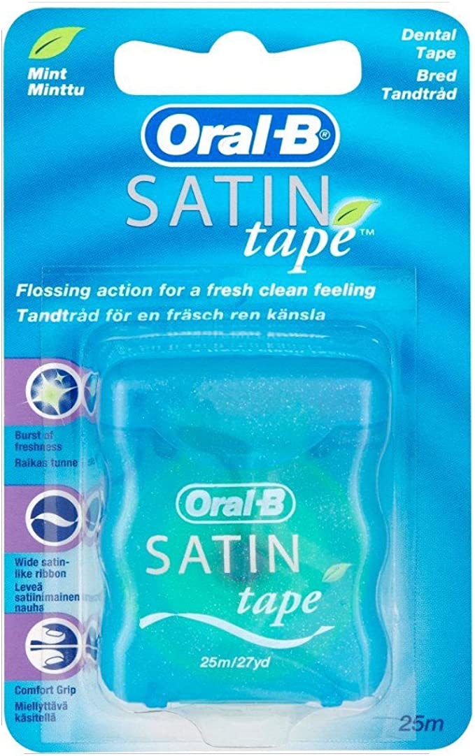 Oral B Satin Dental Tape, 27 yards