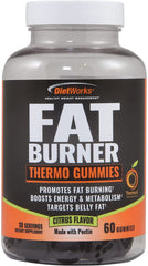 Windmill DietWorks Fat Burner Thermo Gummies, Citrus Flavor, 60 Gummies