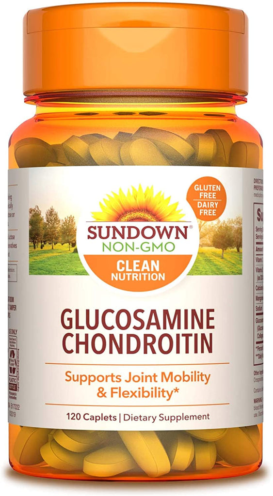 Sundown Glucosamine Chondroitin 120 Caplets Dietary Supplement