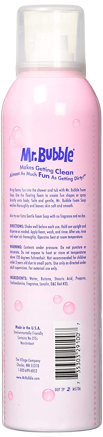 Mr. Bubble Foam Soap, 8 oz Ingredients and Reviews