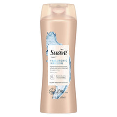 Suave Professionals Moisturizing Shampoo for Dry Hair Hyaluronic Acid Long Lasting Hydration 12.6 oz