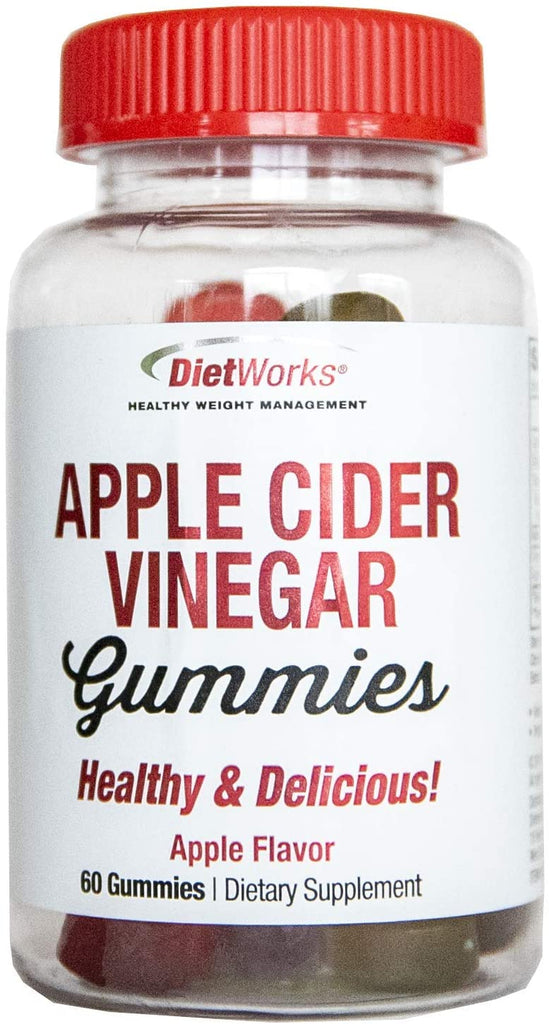 Windmill DietWorks Apple Cider Vinegar Gummies - Apple Flavor - 60 gummies