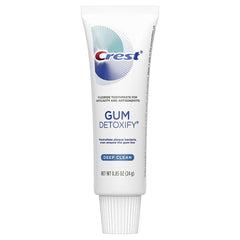 Crest Gum Detoxify Deep Clean Toothpaste, 0.85 Ounce Travel Size*