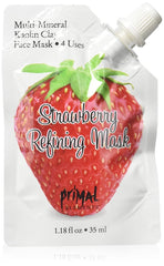 Primal Elements Kaolin Clay Strawberry Refining Mask 1.18 fl oz